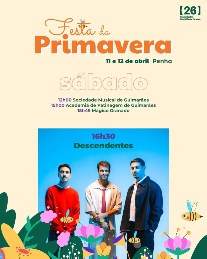 Festa da Primavera 2026 em Guimarães