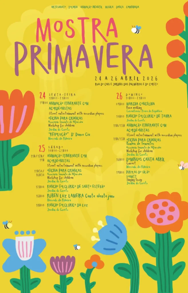 Festa da Primavera 2026 em Tavira