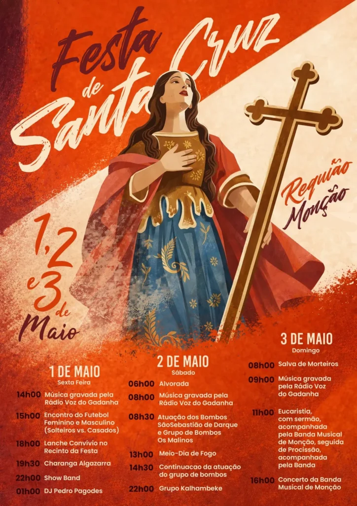 Festas de Requião, Monção (Santa Cruz) 2026
