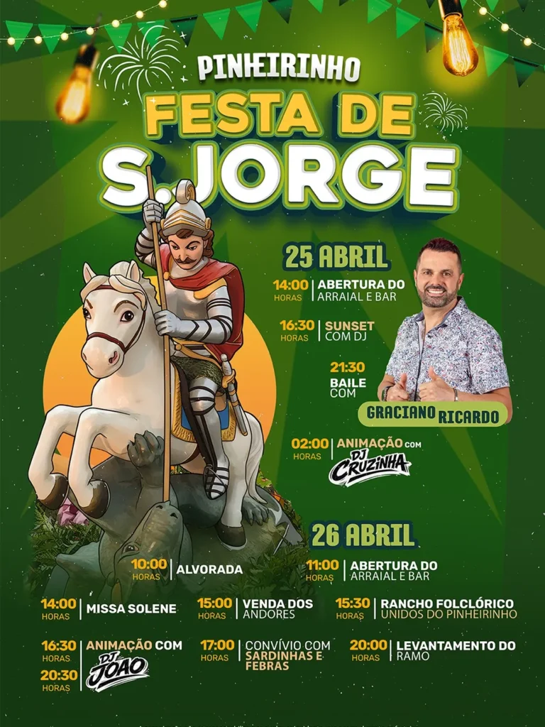 Festas de Pinheirinho (São Jorge) 2026