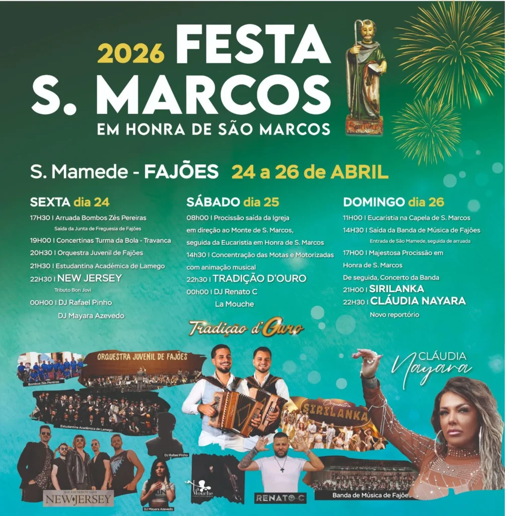 Festas de Fajões (São Marcos) 2026