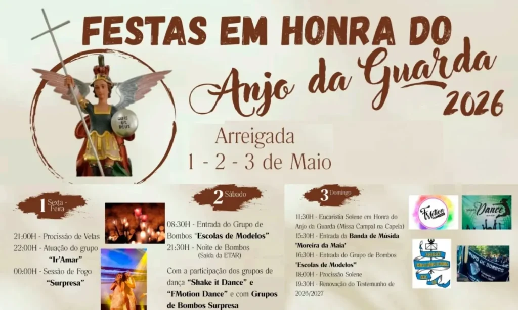 Festas de Arreigada (Anjo da Guarda) 2026