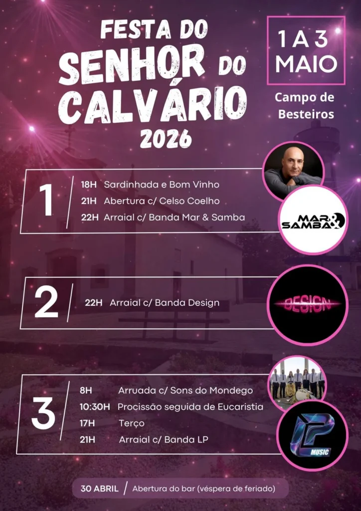 Festas de Campo de Besteiros (Senhor do Calvário) 2026