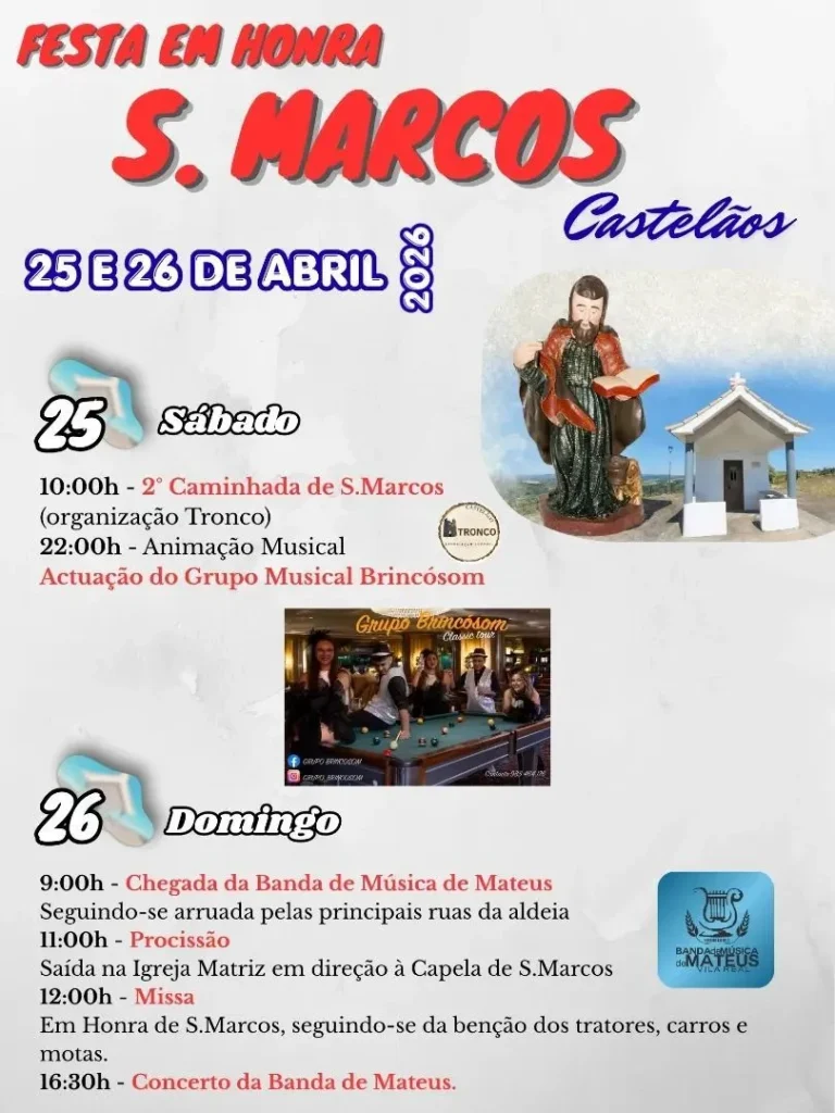 Festa de Castelãos (São Marcos) 2026