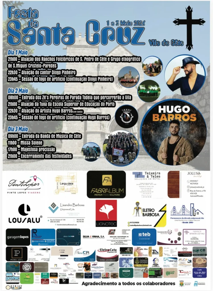 Festas de Cête (Santa Cruz) 2026