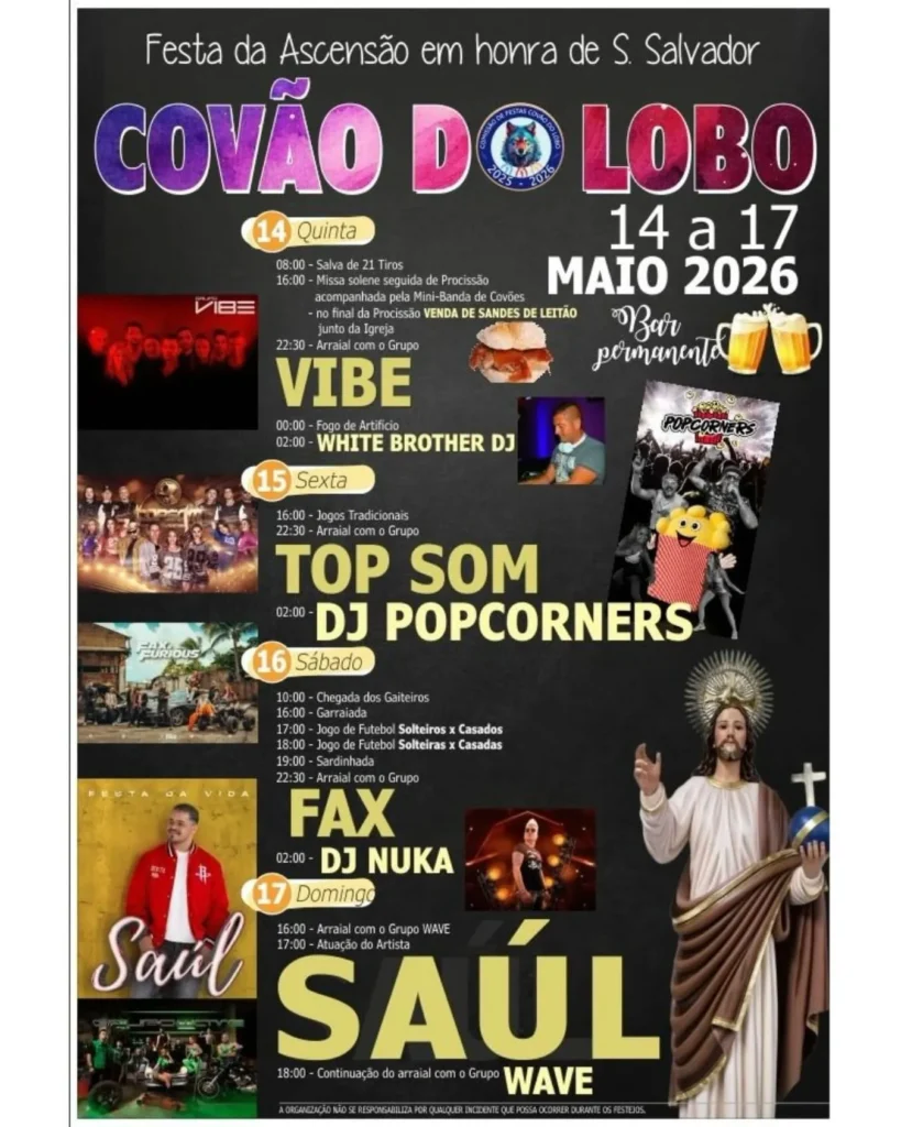 Festas de Covão do Lobo (Ascensão) 2026
