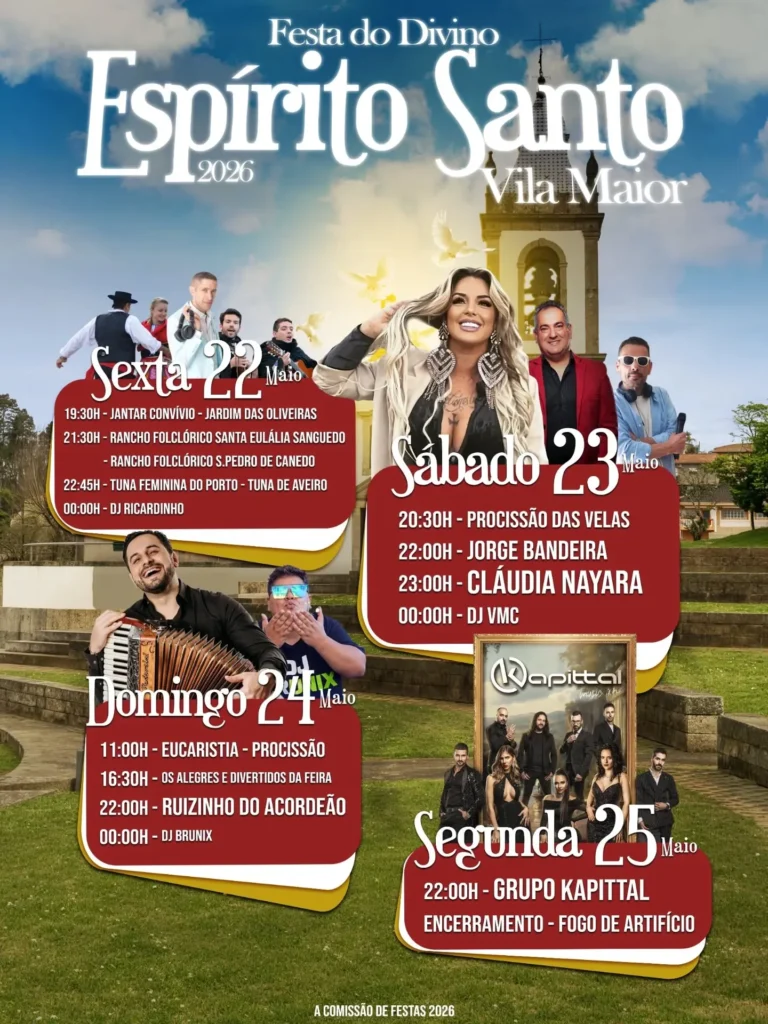 Festas de Vila Maior (Divino Espírito Santo) 2026