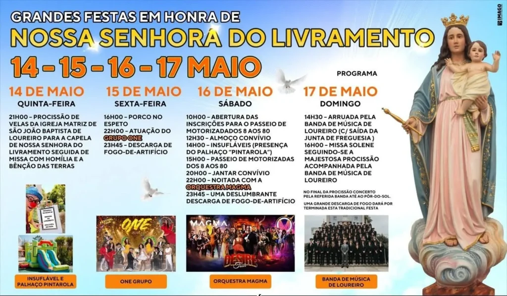 Festas de Faial, Oliveira de Azeméis (Senhora do Livramento) 2026