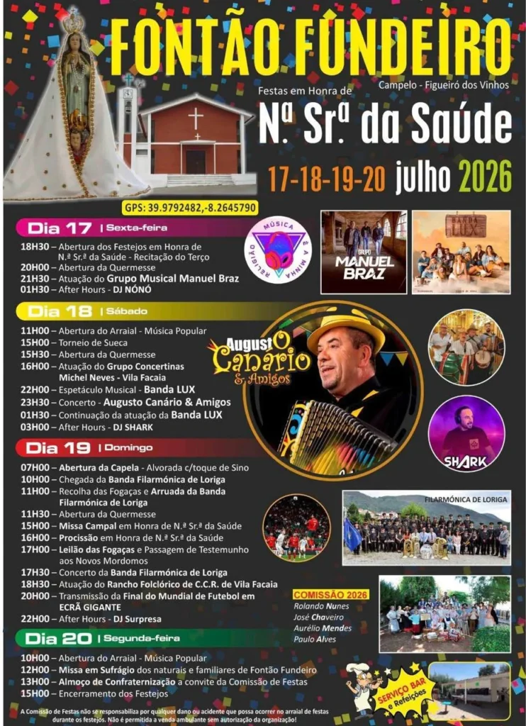 Festas de Fontão Fundeiro (Senhora da Saúde) 2026