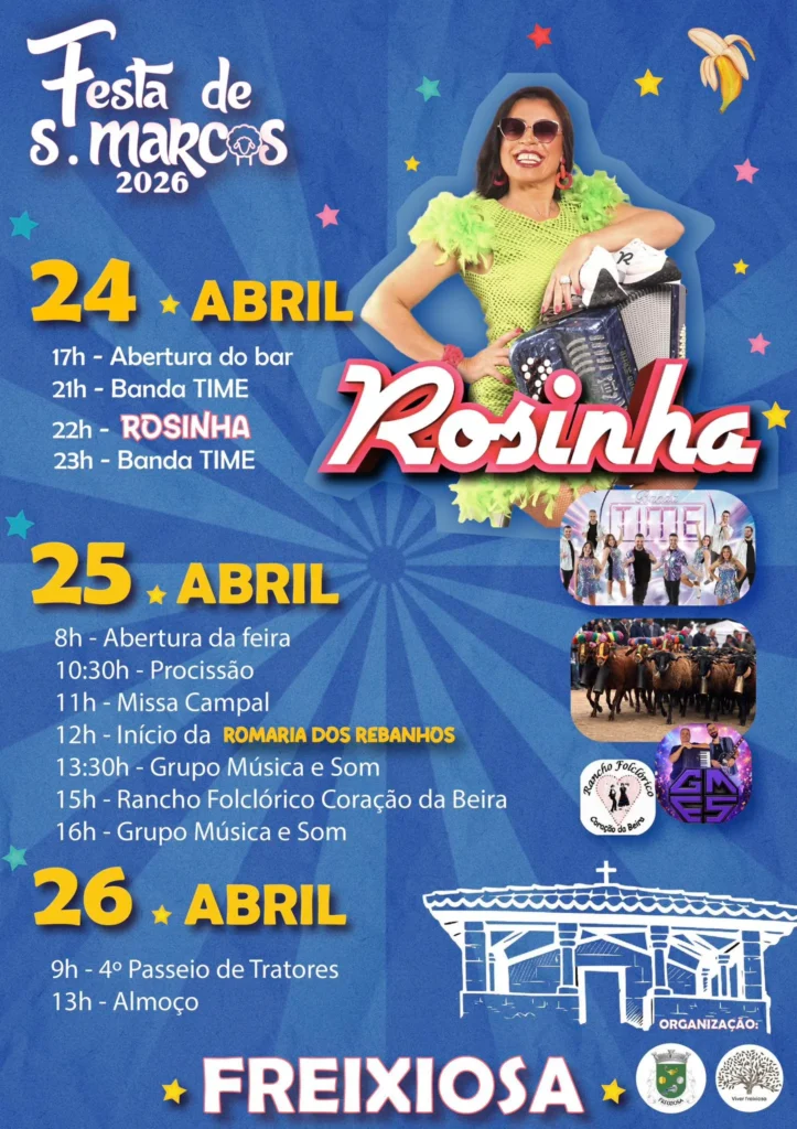 Festas da Freixiosa (São Marcos) 2026