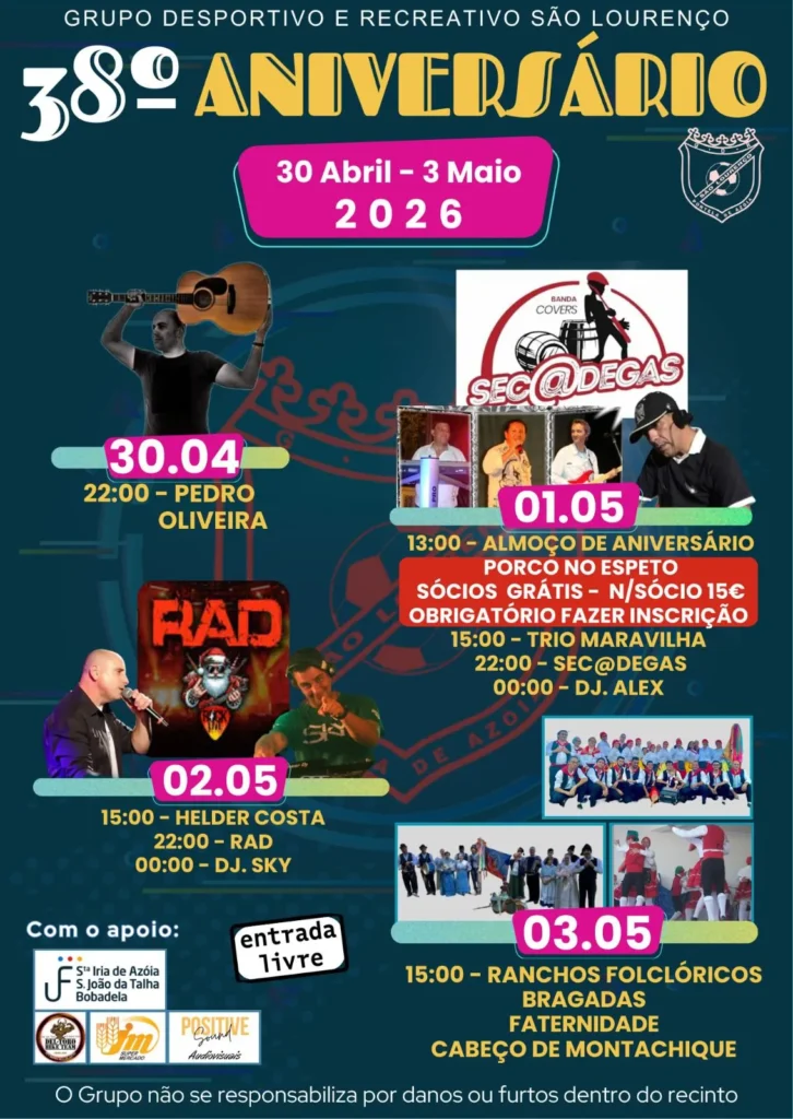 Festas de Portela da Azóia (São Lourenço) 2026