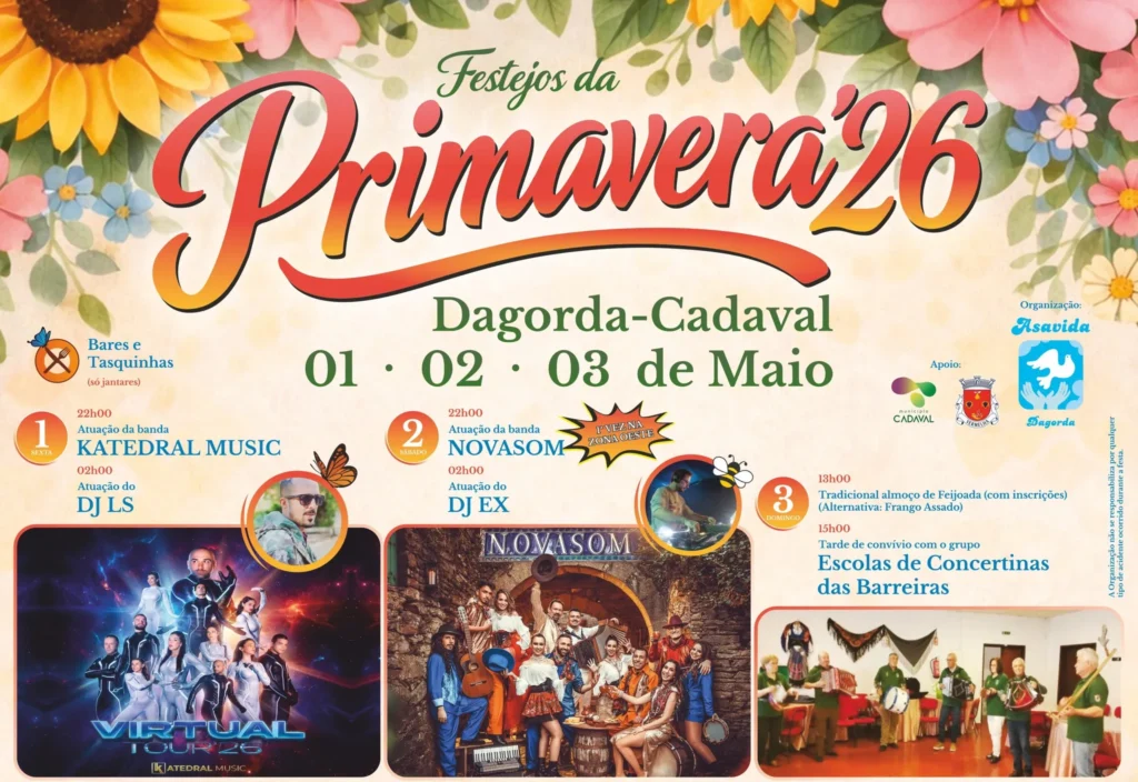 Festas de Dagorda, Cadaval (Primavera) 2026