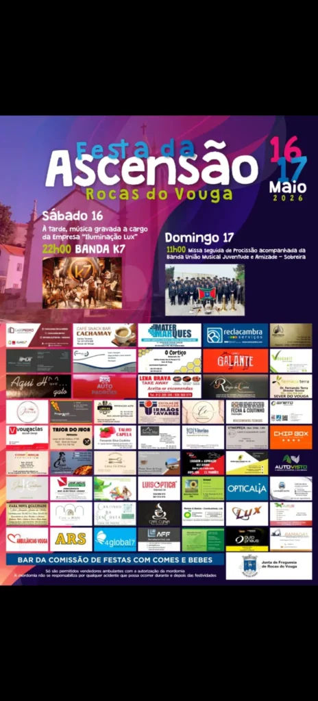 Festas de Rocas do Vouga (Ascensão) 2026