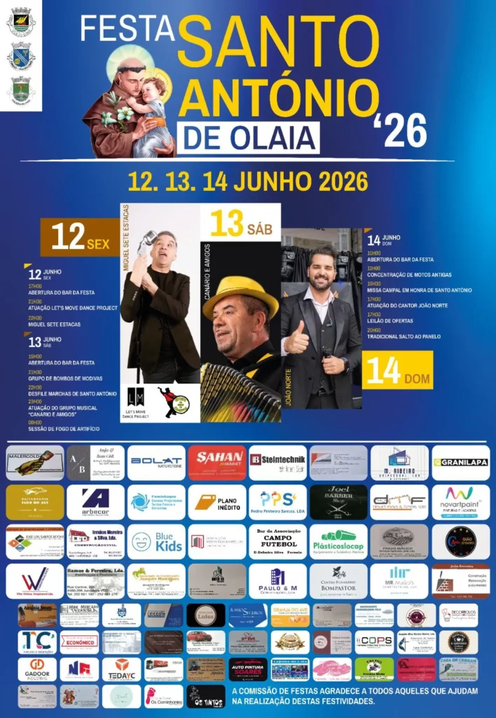 Festas de Olaia (Santo António) 2026