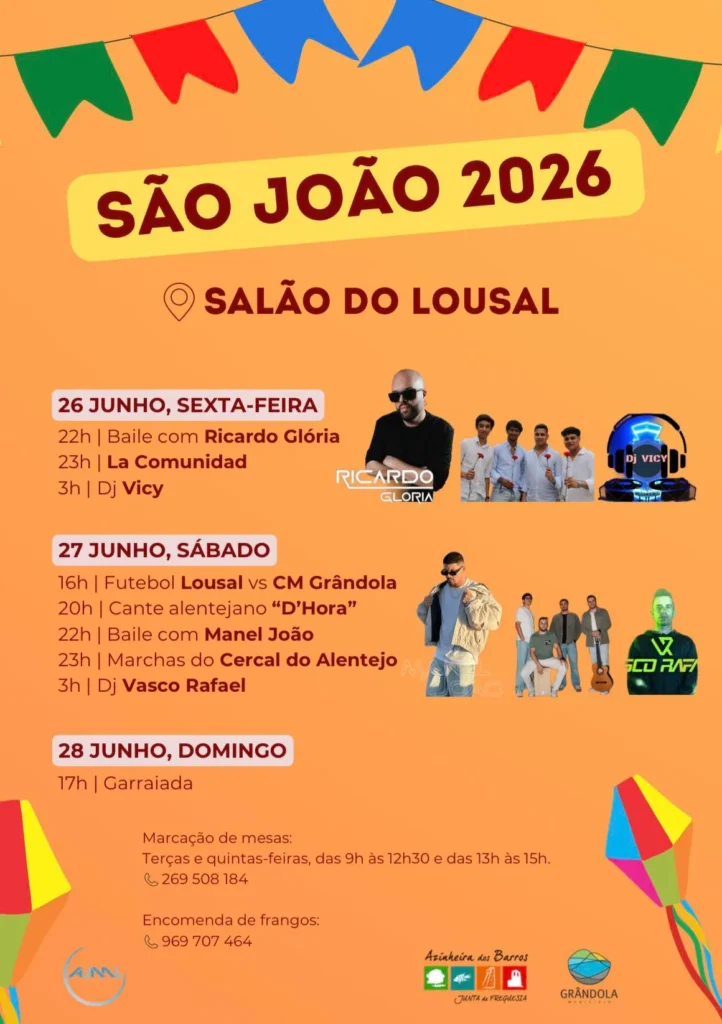 Festas de Lousal (São João) 2026