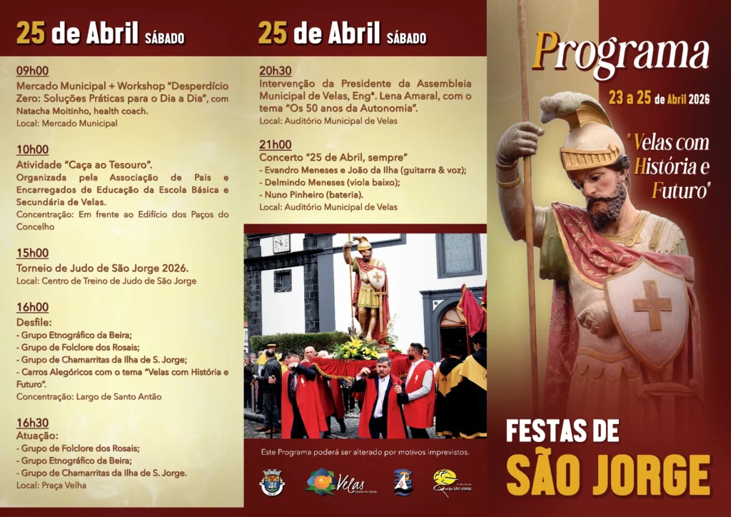 Festas de Velas (São Jorge) 2026