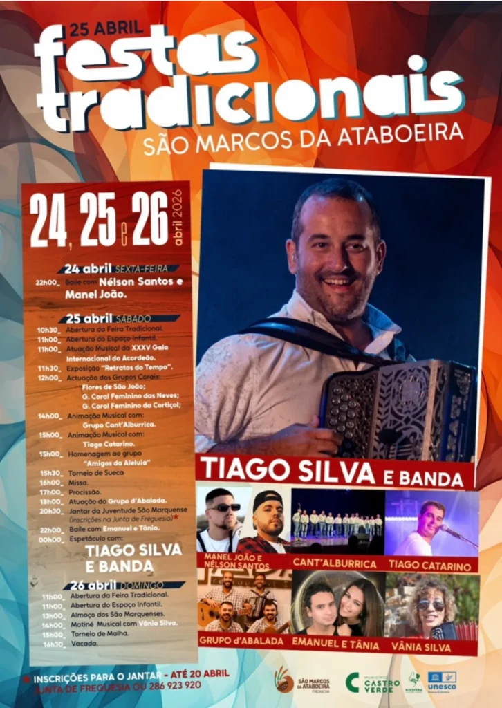 Festas de São Marcos da Ataboeira 2026