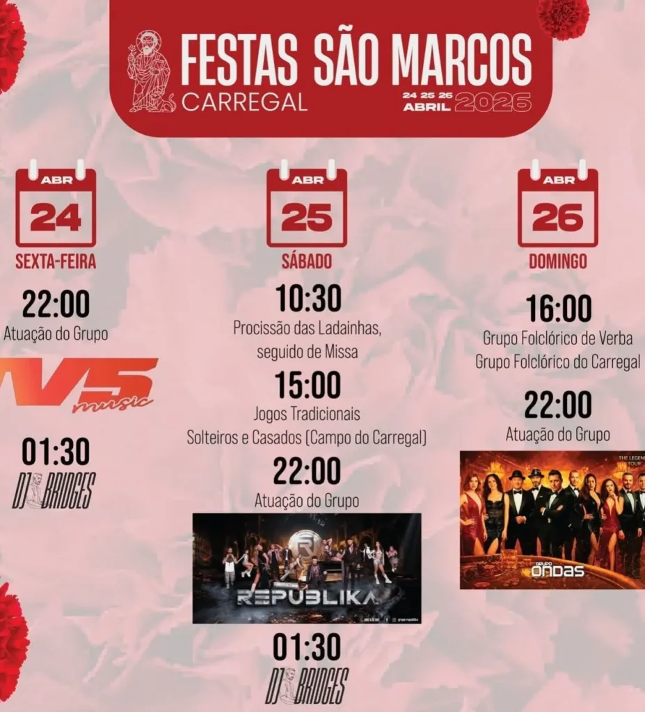 Festas de Carregal (São Marcos) 2026