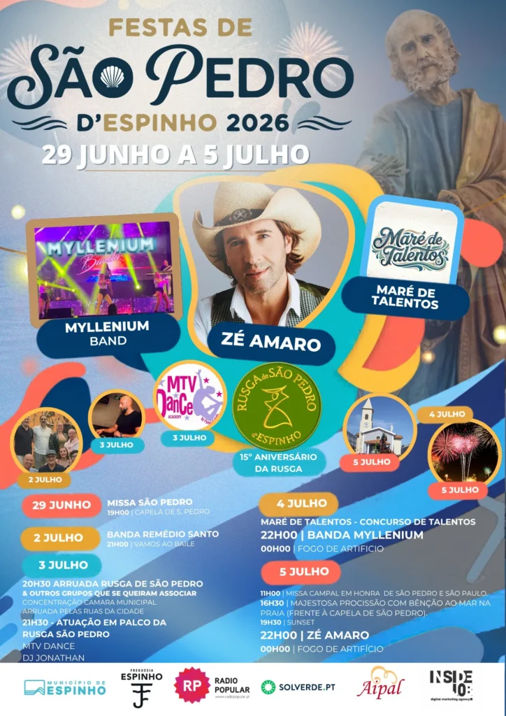 Festas de São Pedro de Espinho 2026