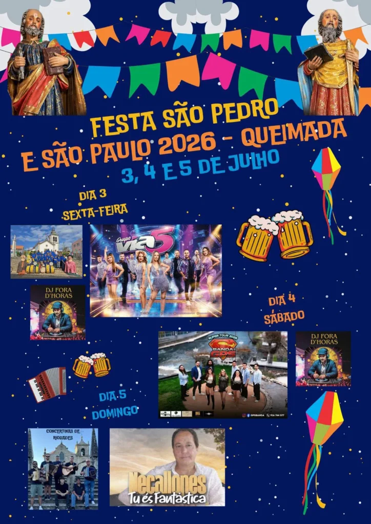 Festas de Queimada (São Pedro) 2026