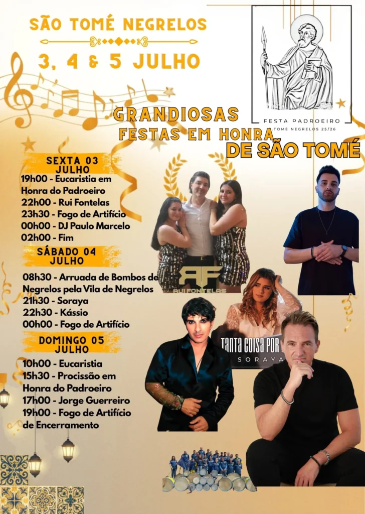 Festas de São Tomé Negrelos 2026