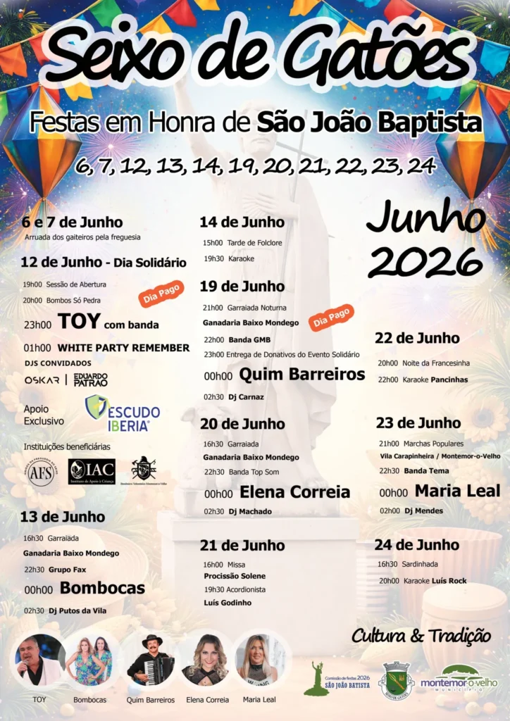 Festas de Seixo de Gatões (São João) 2026