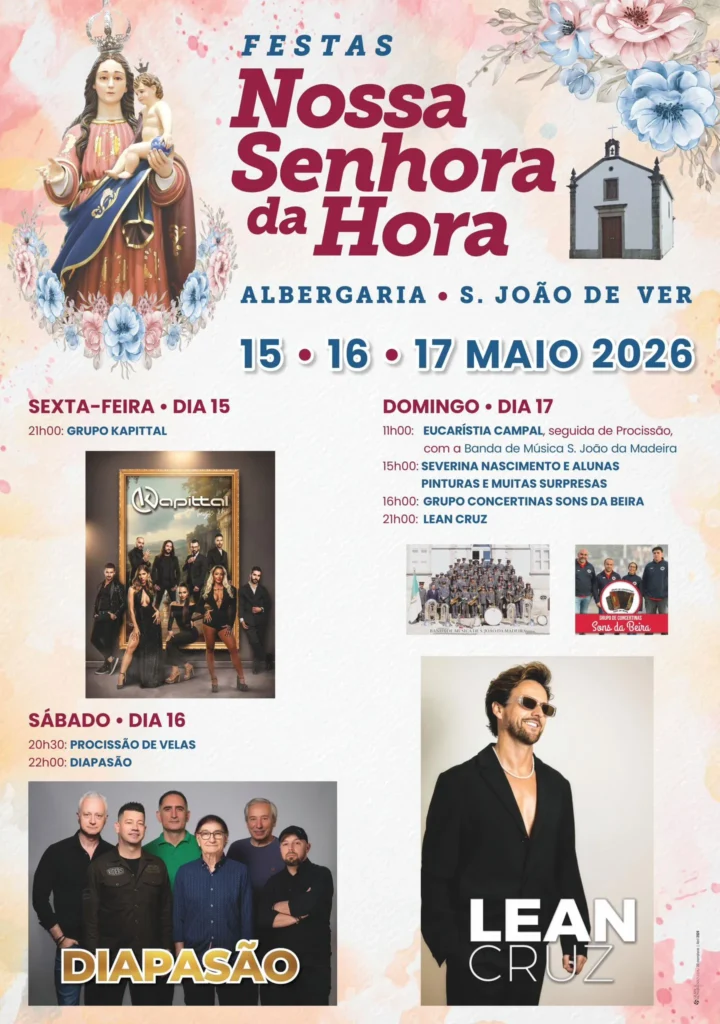 Festas de Albergaria, São João de Ver (Senhora da Hora) 2026
