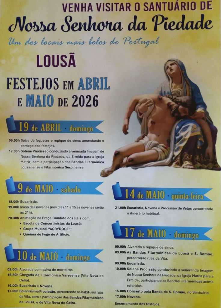 Festas de Lousã (Senhora da Piedade) 2026