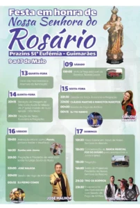 Festas de Prazins Santa Eufémia, Guimarães (Senhor do Rosário) 2026