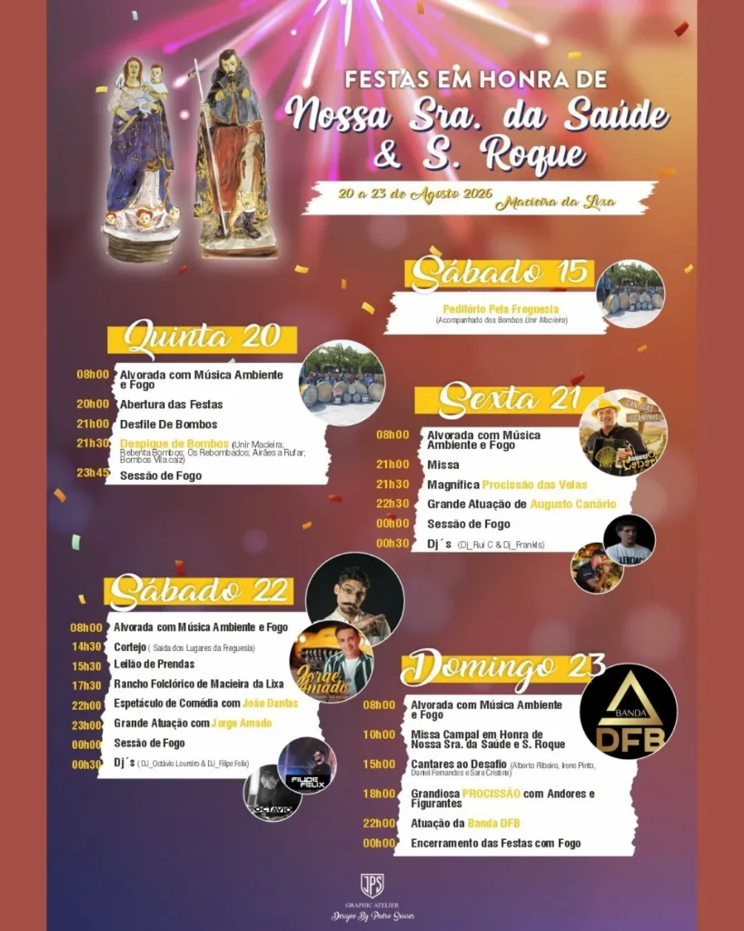 Festas de Macieira da Lixa (Senhora da Saúde) 2026