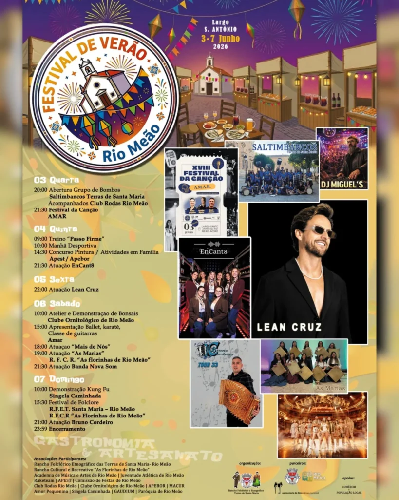Festas de Verão de Rio Meão 2026
