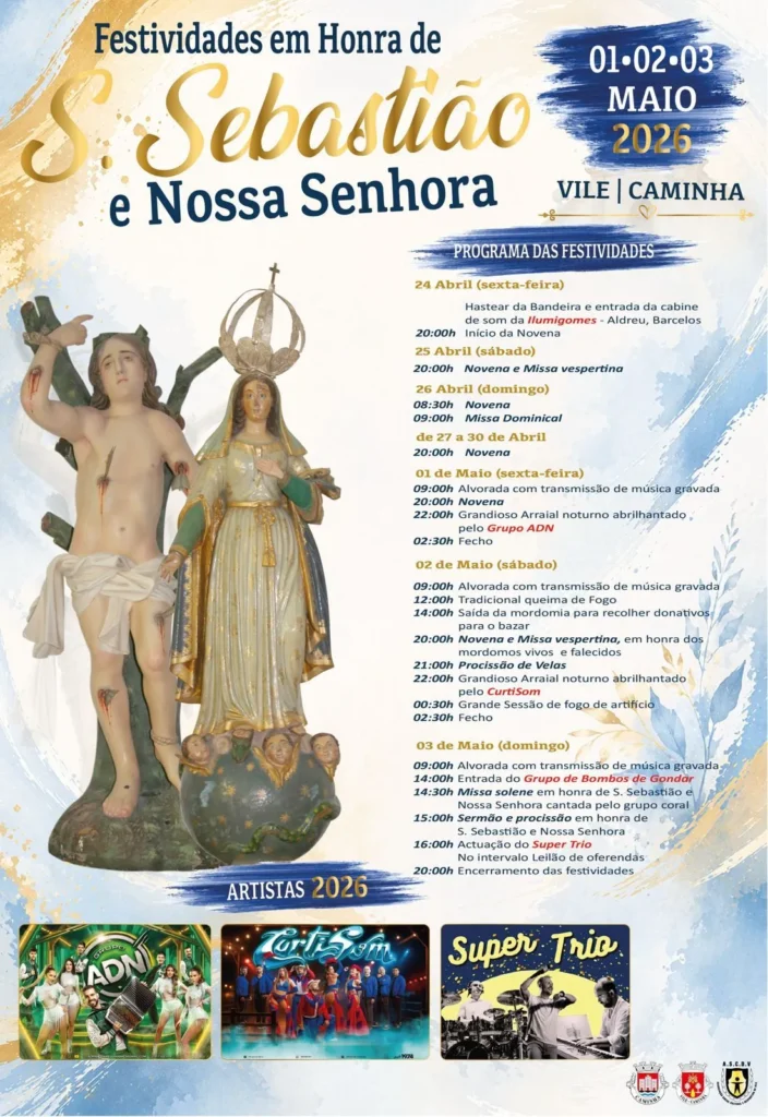 Festas de Vile, Caminha (São Sebastião) 2026