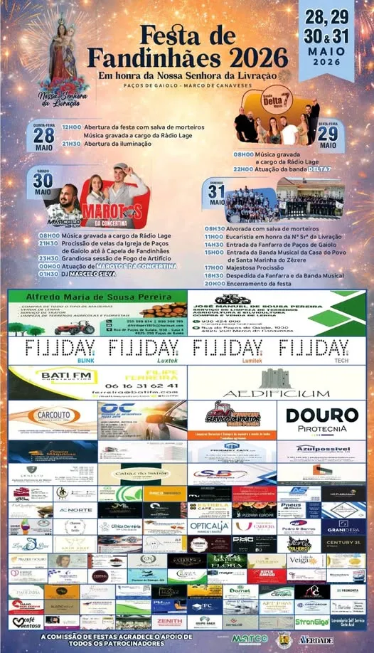 Festa de Fandinhães (Senhora da Livração) 2026