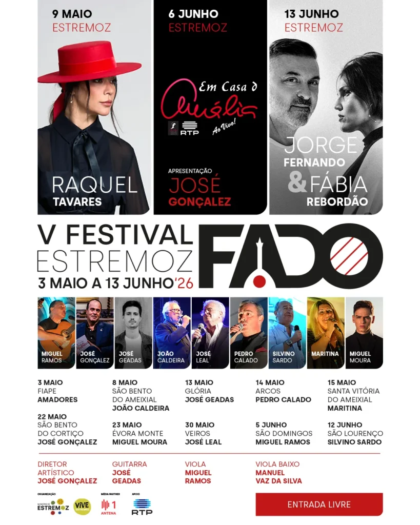 Festival do Fado 2026 em Estremoz