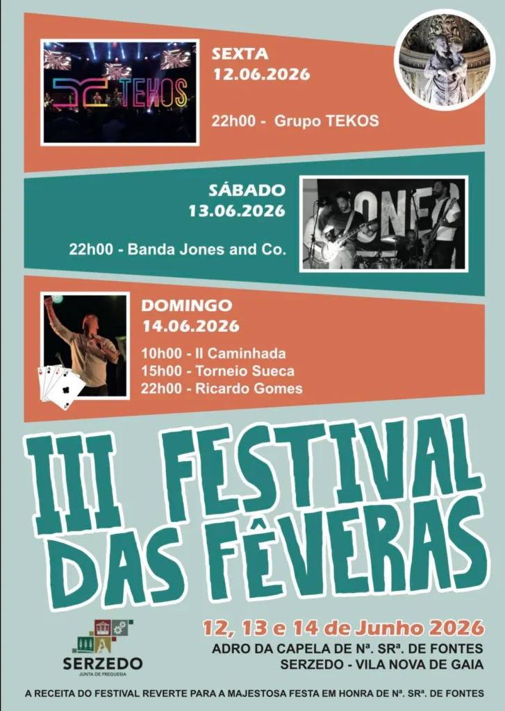 Festival das Feveras 2026 em Serzedo