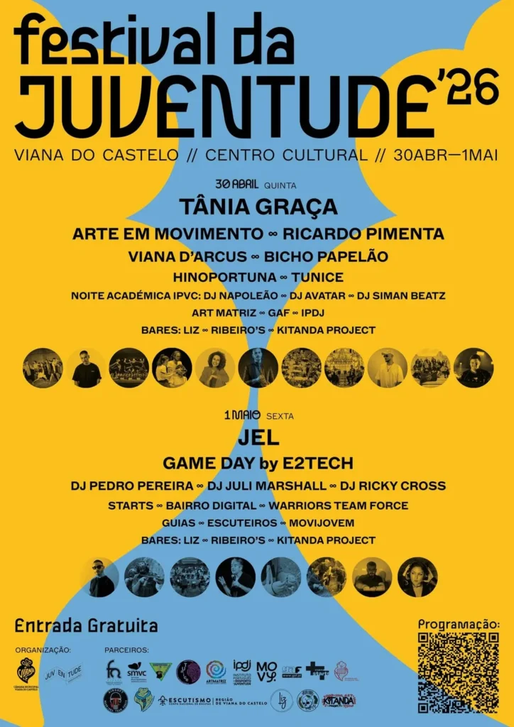 Festival da Juventude 2026 em Viana do Castelo
