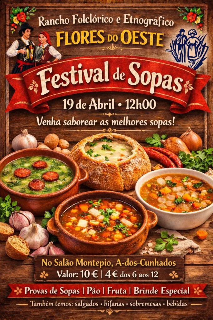 Festival das Sopas 2026 em A-dos-Cunhados