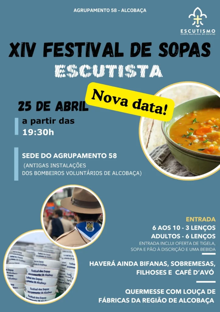 Festival de Sopas 2026 em Alcobaça