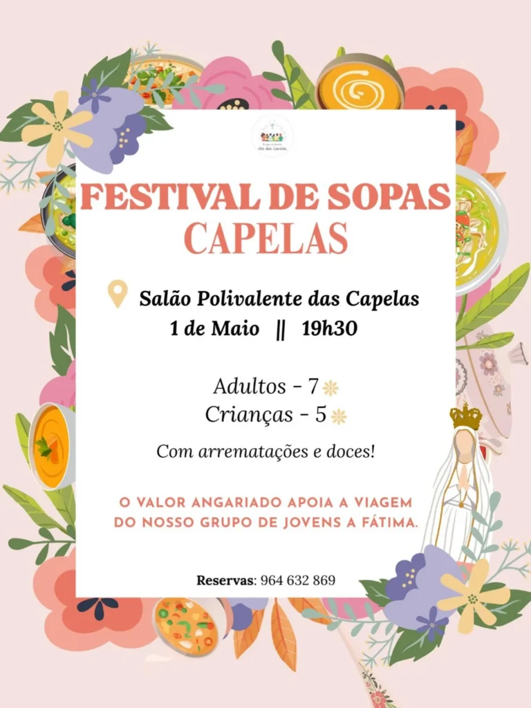 Festival de Sopas 2026 em Capelas