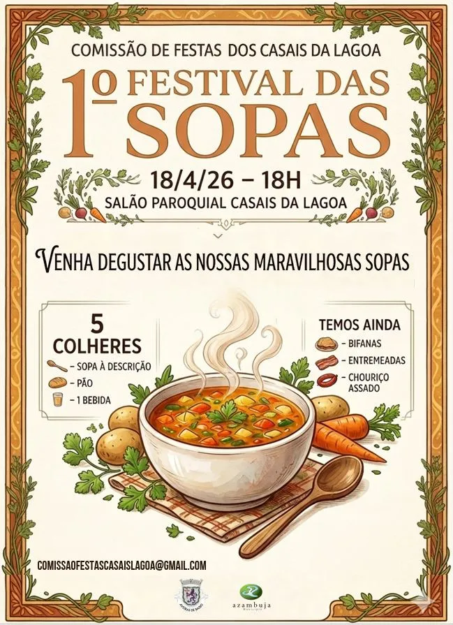 Festival das Sopas 2026 em Casais da Lagoa
