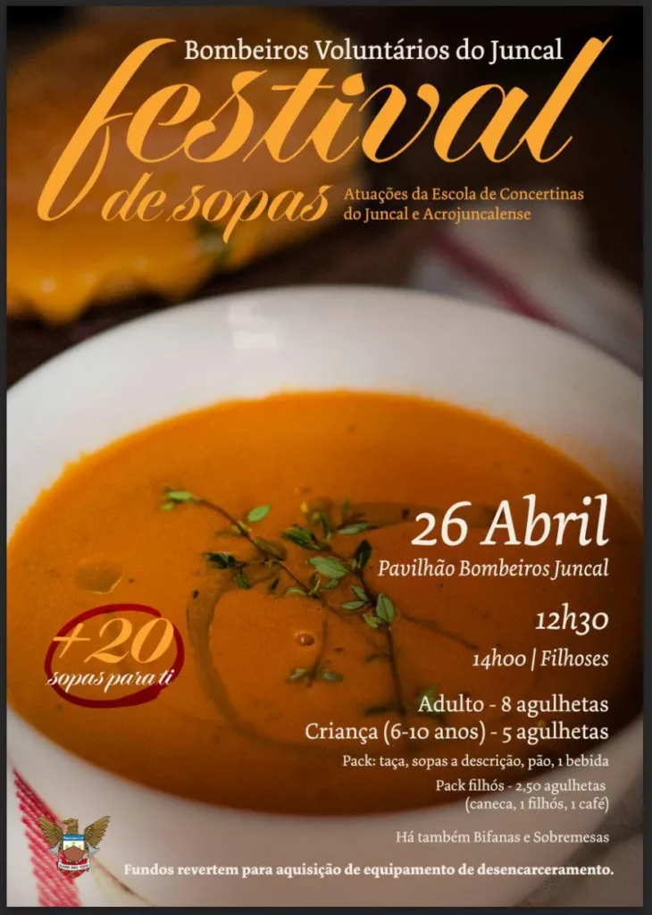 Festival de Sopas 2026 em Juncal