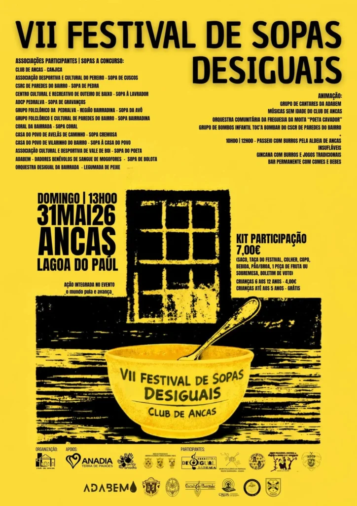 Festival de Sopas 2026 em Lagoa do Paúl