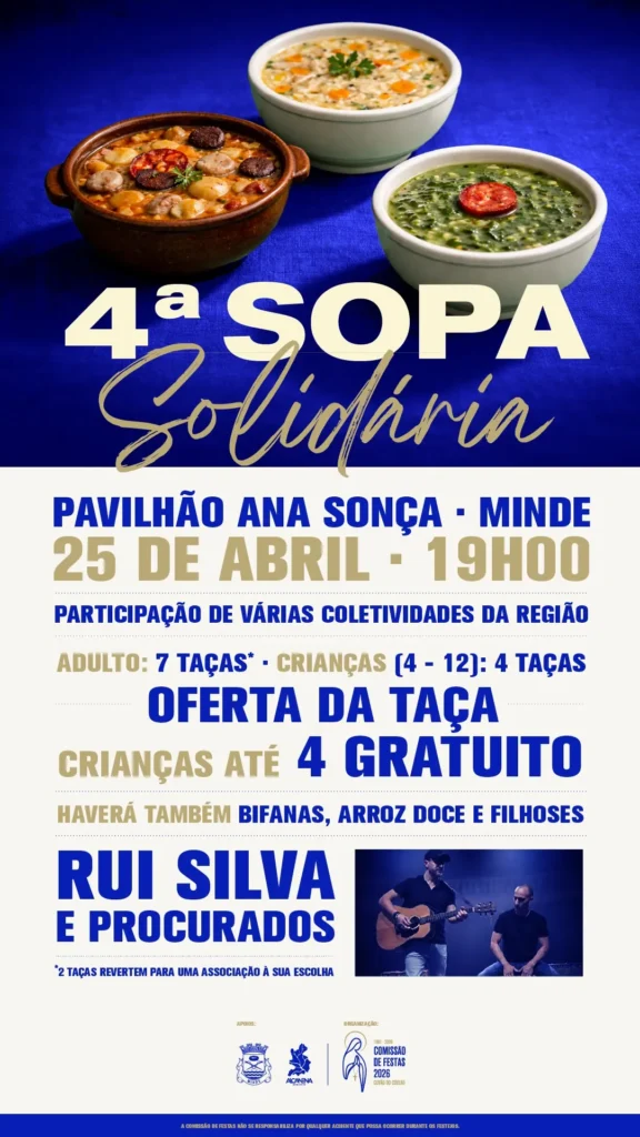 Festival das Sopas 2026 em Minde