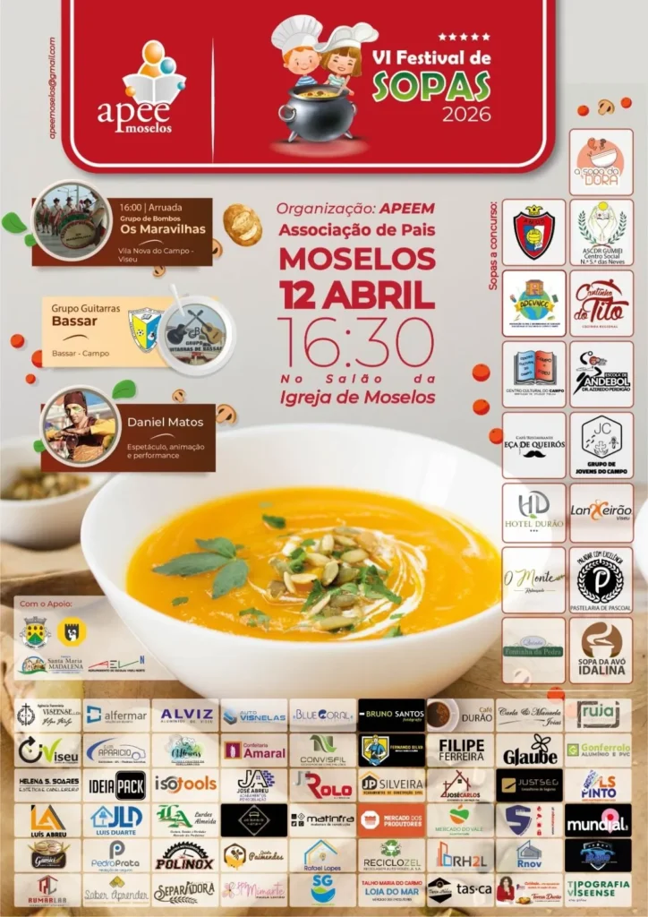 Festival das Sopas 2026 em Moselos