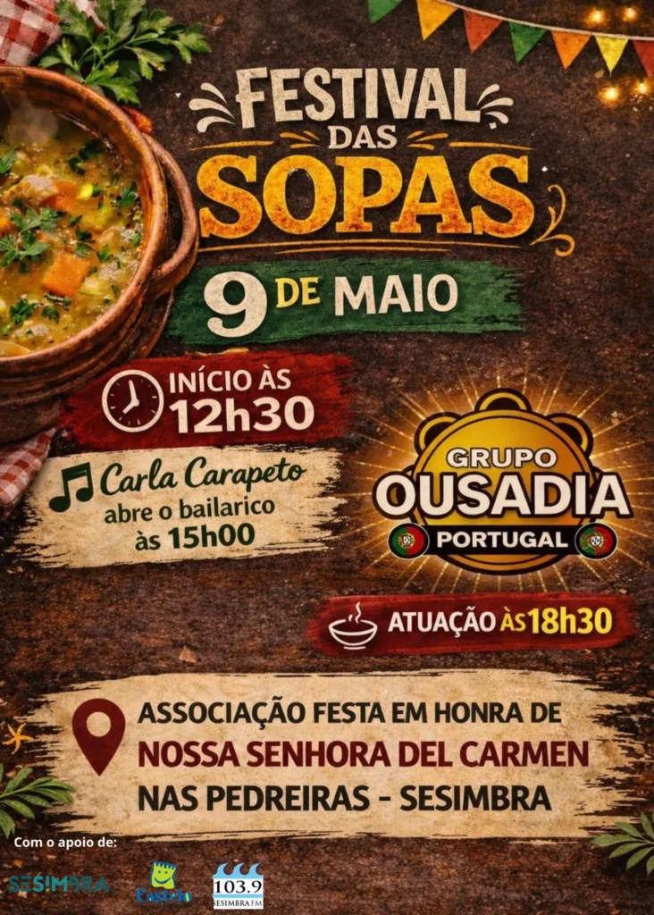 Festival de Sopas 2026 em Pedreiras