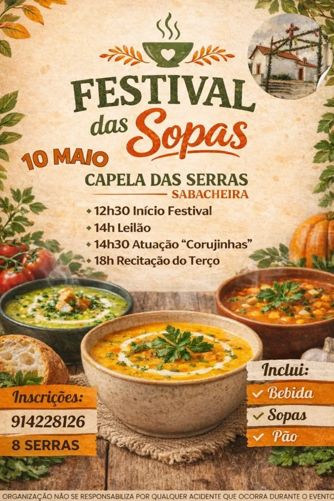 Festival de Sopas 2026 em Sabacheira