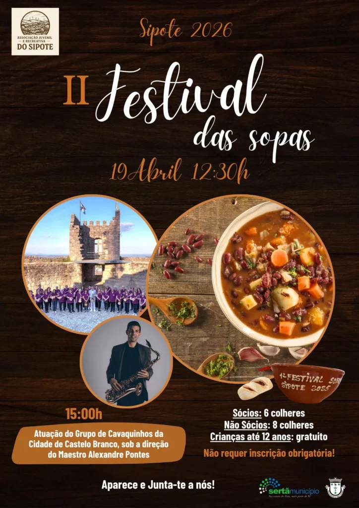 Festival das Sopas 2026 em Sipote
