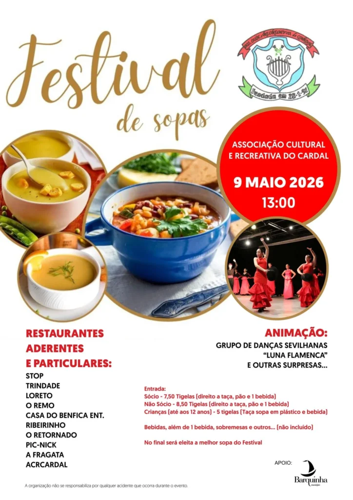 Festival de Sopas 2026 em Vila Nova da Barquinha