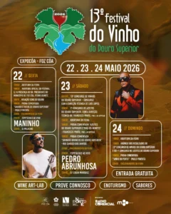 Festival do Vinho do Douro Superior 2026 em Vila Nova de Foz Côa
