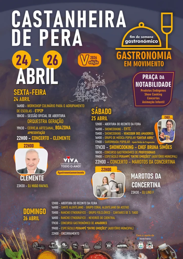Gastronomia de Castanheira de Pera 2026